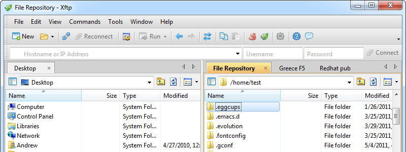 xshell 5 make ip address a different color